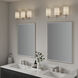 Ailey 3 Light 21.63 inch Polished Nickel Vanity Light Wall Light
